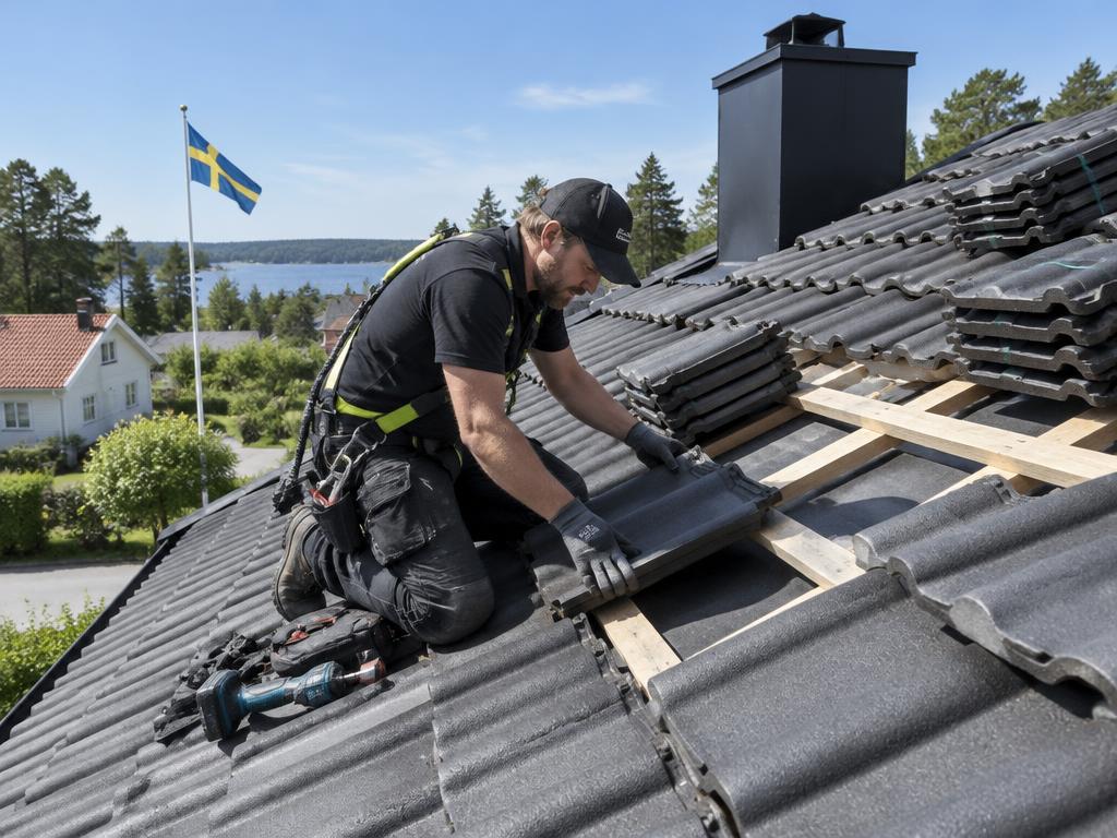 Takläggning